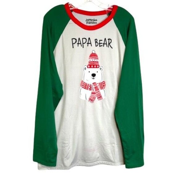 Men's Jammies Papa Bear Pajama Set LARGE TALL (9191) - Picture 4 of 9